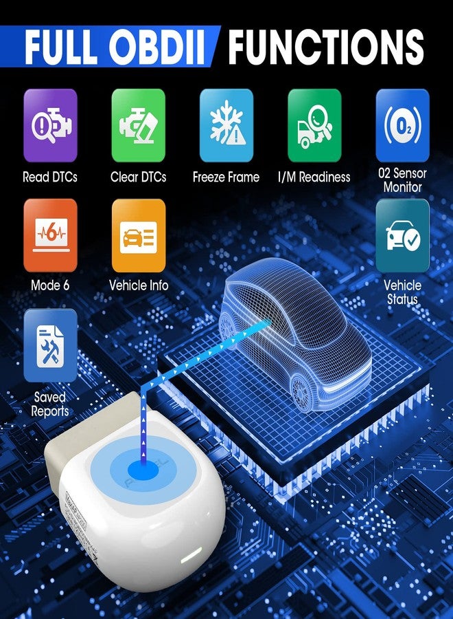 Autel MaxiAP AP200 OBD2 Scanner Bluetooth Wireless OBDII Auto Diagnostic Tool with Full System Diagnostic, 19 Reset Functions, AutoVIN, Check Engine Light Code Reader for iPhone Android - Image 5